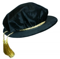 Beefeater Hat Velvet for Academic Regalia "Tudor Bonnet"
