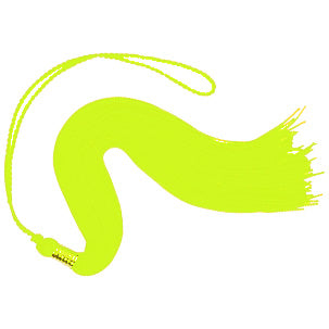 Chartreuse graduation tassel