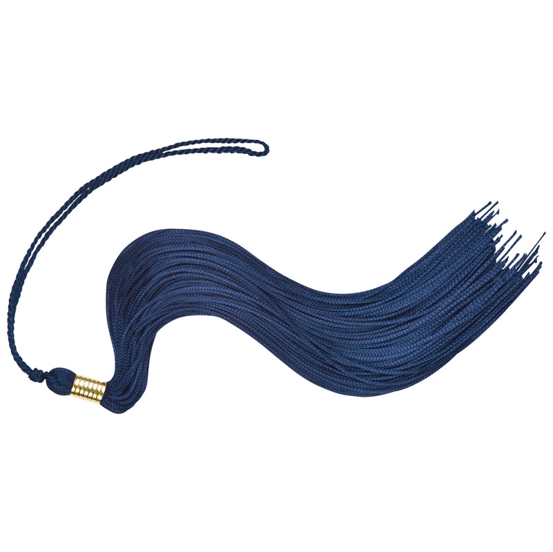 Dark navy graduation tassel