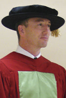 Beefeater Hat Velvet for Academic Regalia "Tudor Bonnet"