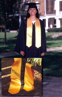 Satin Sashes: Fraternity,Honor Students