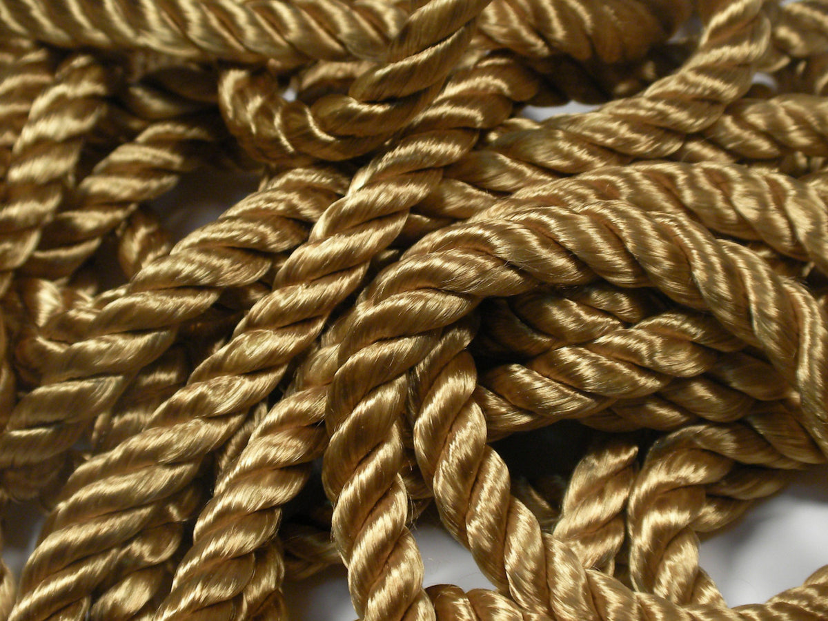Mettalic gold honor cords