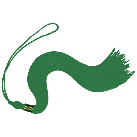 Olive graduation tassel