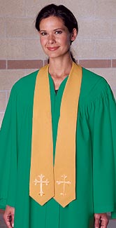 Performance Stole No. 1523 with Crosses