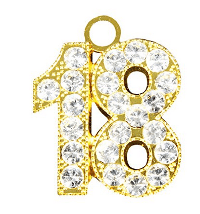 Rhinestone bling-bling! Graduation year date