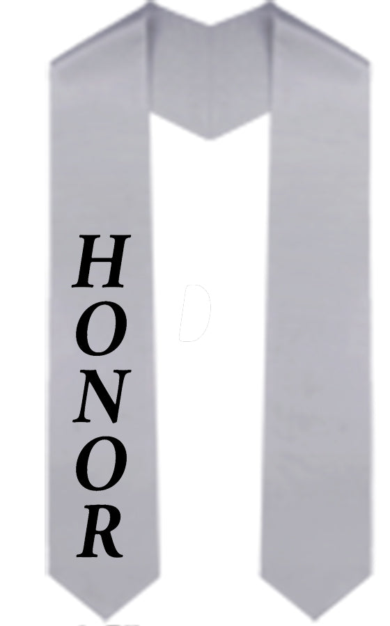 Satin Stole Printed Honor