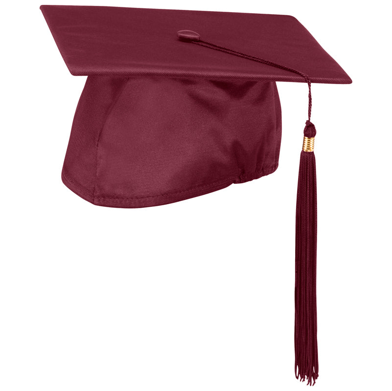 Wine Cap and Tassel Shiny Satin Finish